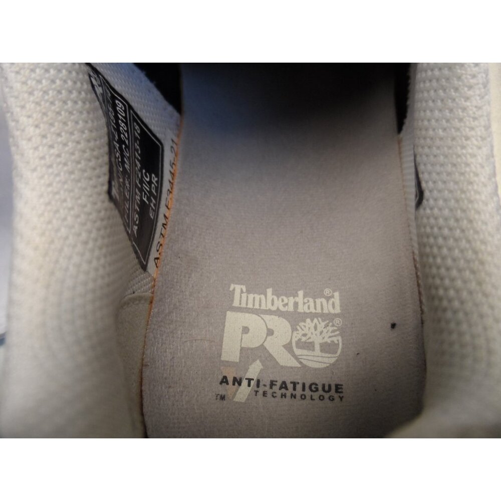 Timberland PRO Women's A5SSU Sentra CTCP Low Athletic Work Shoes White Size 8W - Picture 7 of 8